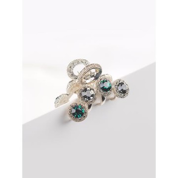 高馬尾小抓夾小號劉海頭飾發飾發夾后腦勺雙面頂夾水鉆發卡水晶