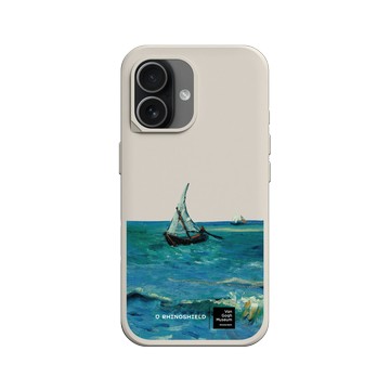 iPhone 17 SolidX 貝殼灰 - Van Gogh Museum - 海濱的漁船
