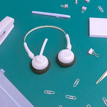 【JLab】 Go Work POP 工作辦公耳罩藍牙耳機-丁香紫