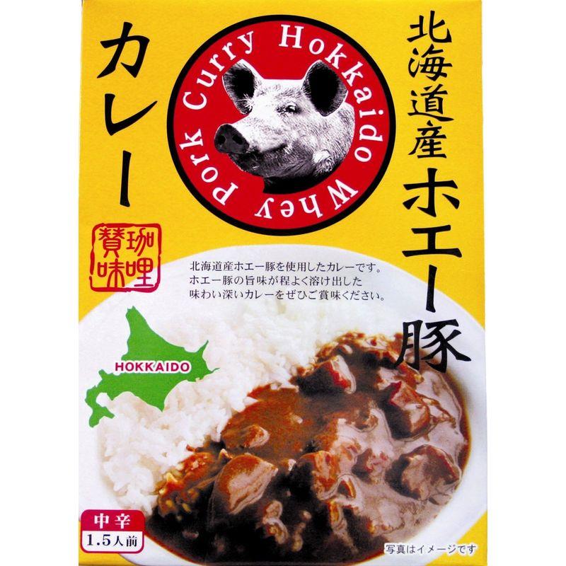 北都 北海道産ホエー豚カレー 180g