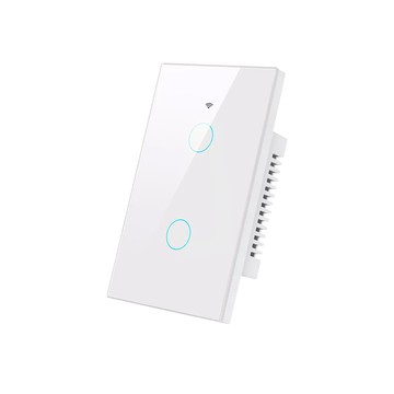 Taiwan InnoMasion 單火線雙控雙切觸控開關+WiFi手機APP定時開關