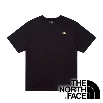 【THE NORTH FACE 美國】中性圓領短袖T恤『黑』NF0A88GH 戶外 露營 登山 健行 休閒 時尚 運動 短袖 上衣 T恤