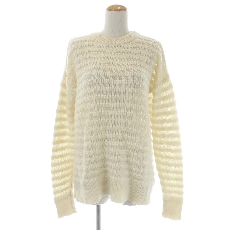 セオリー theory 18AW CASHMERE NOVELTY STRIPE PO ニット セーター