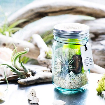 03復古透藍圓瓶 微造景玻璃套組