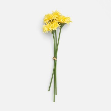 查莉擬真小花插拉絲菊花束26cm 粉黃