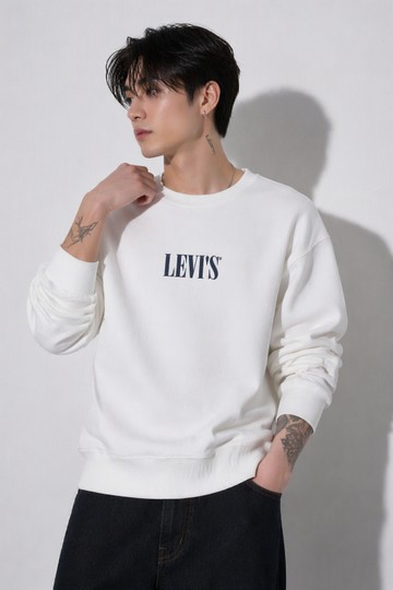 寬鬆印花圓領大學Tee 熱賣單品