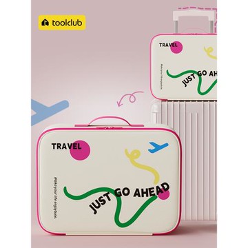 手提旅行包行李箱附加包登機包大容量整理包行李箱收納袋可套拉桿