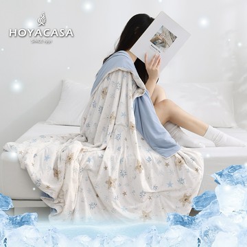 【HOYACASA 禾雅寢具】ICE BABY冰寶貝 / 極凍涼感印花冰寶涼被2.0