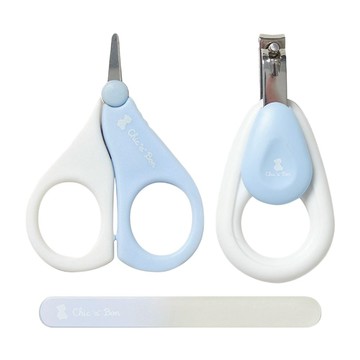 奇哥 嬰幼兒指甲護理組  1組  指甲剪 + 安全剪刀 + 指甲銼刀