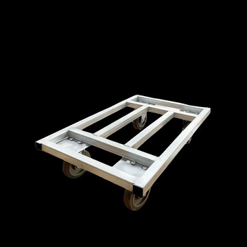 【便宜有好貨】烏龜車平板車拉貨拖車靜音四輪萬向搬運推拉車花盆底座家用周轉車