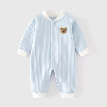 🌸賣家嚴選🌸嬰兒哈衣 春秋季舒絨哈衣 兒童爬爬服 保暖男女寶寶睡衣 新生兒衣服