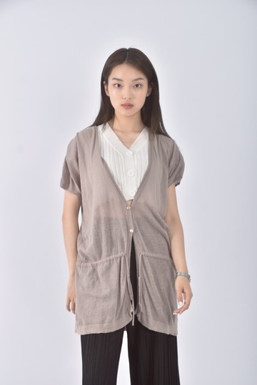 (M) net ladies棕色外套