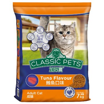 加好寶乾貓糧 - 鮪魚口味 7KG