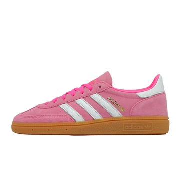 adidas 愛迪達 休閒鞋 Handball Spezial W 女鞋 粉紅 白 復古 麂皮 JI2654
