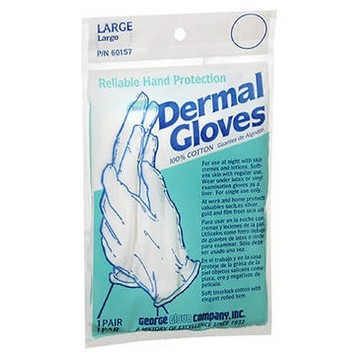 Cara Dermal Gloves Large each by George Glove