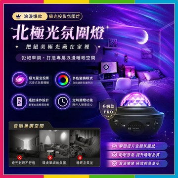 隔日🔥現貨免運🚀北极光星空投影燈 星空燈 激光滿天星氛圍投影燈 星空夜燈 氛圍極光燈 小夜燈 房間佈置裝飾燈交換禮物預購