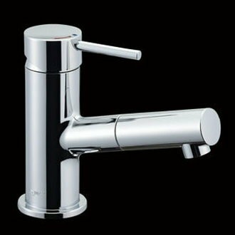 INAX 日本原裝 伸縮面盆龍頭/LF-E345SYC