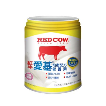 【紅牛官方直營】愛基均衡配方營養素 (原味無糖)237ml（24罐）