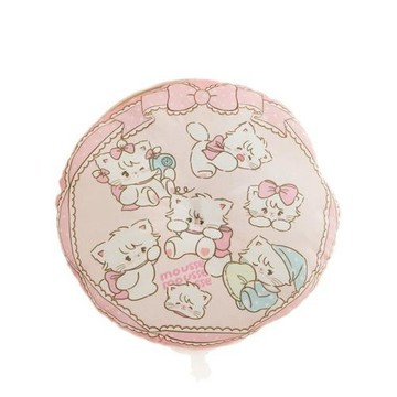 小奶貓可愛動物四季圓形防滑椅子坐墊居家用兒童榻榻米地板墊子