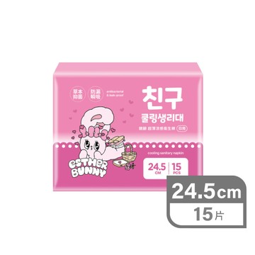 親顧衛生棉日用15片24.5cm-艾絲樂
