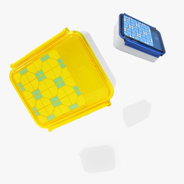 【100%香港製造】食物盒 (附活動隔兜) (1.2 L)