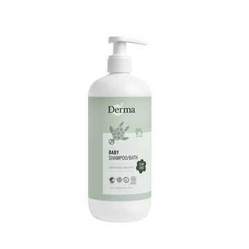 丹麥德瑪 寶寶有機水嫩洗髮沐浴露(家庭號) 500ml