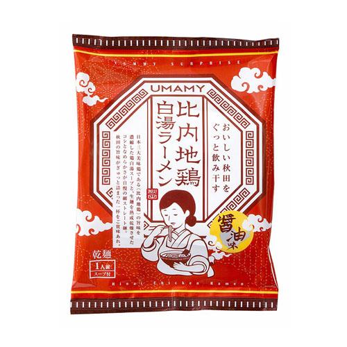 ノリット・ジャポン　UMAMY　比内地鶏白湯ラーメン 醤油味（125g）×20個