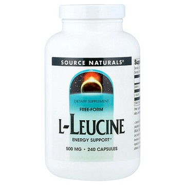 Source Naturals, 亮氨酸,500毫克,240粒膠囊