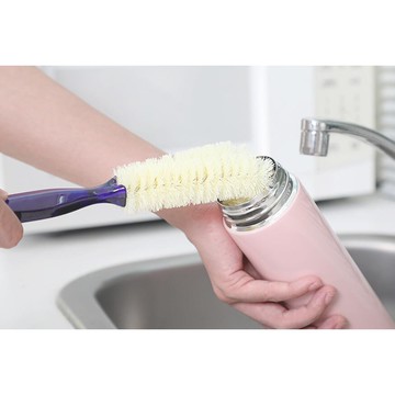 彎頭短手把萬用刷彎頭洗杯子刷子奶瓶刷子刷奶瓶的刷子清洗杯子的刷子刷瓶子的刷子