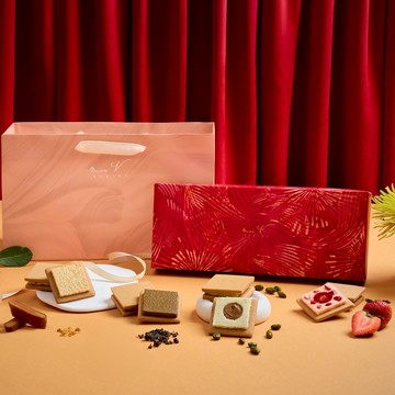 [快速出貨]【Miss  V Bakery】草莓奶油夾心餅-6入/盒