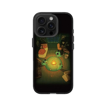 iPhone 16 Pro Clear (相機按鈕) 酷墨灰 - 怪奇事物所 Incrediville - 降靈儀式