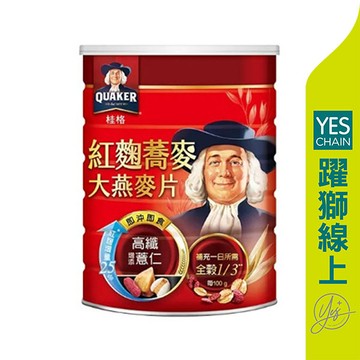 桂格 紅麴蕎麥燕麥片700g/瓶