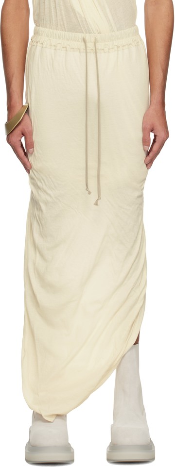Rick Owens 灰白色 Hollywood Pull On Pillar 半身裙