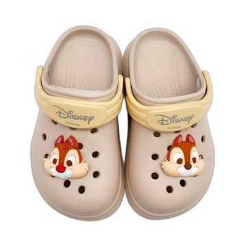 台灣製正版授權卡通洞洞鞋 皮卡丘 動物方城市 奇奇蒂蒂