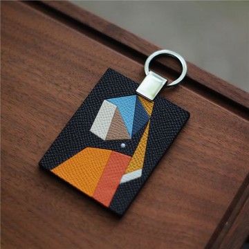 【名畫系列】戴珍珠耳環的少女HIBBERS手工制作真皮包包掛件車掛