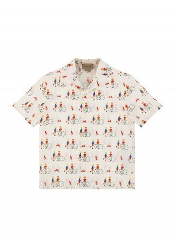 Gucci - Shirt For Boy - Mens - Multicolour