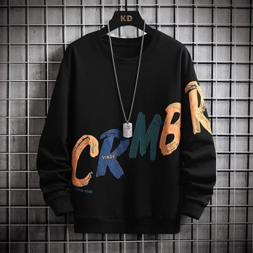 秋冬青少年加絨加厚衛衣男初高中學生內搭長袖T恤大童男孩打底衫