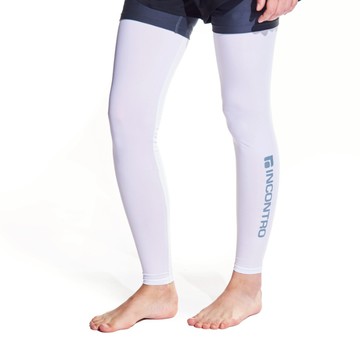 INCONTRO 防曬涼感腿套｜柔軟親膚高彈力面料－四色任選 - 白色