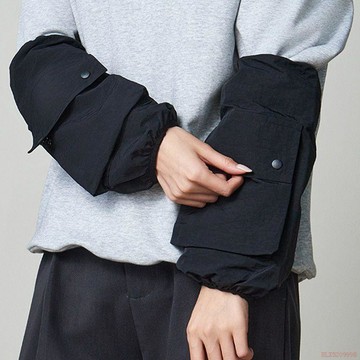 甄選好物🌈袖套秋冬防潑水防髒廚房家用護袖秋冬羽絨服套袖男女款辦公室學生
