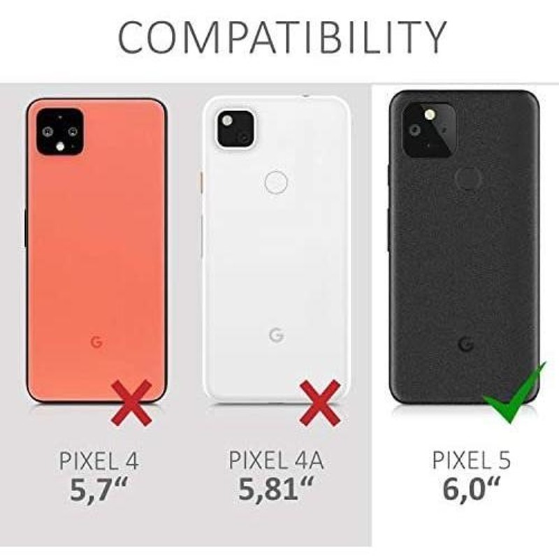 kwmobile 対応: Google Pixel 5 ケース - 布 スマホケース