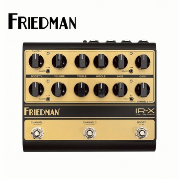 FRIEDMAN IR-X Dual Tube Preamp 前級效果器【敦煌樂器】