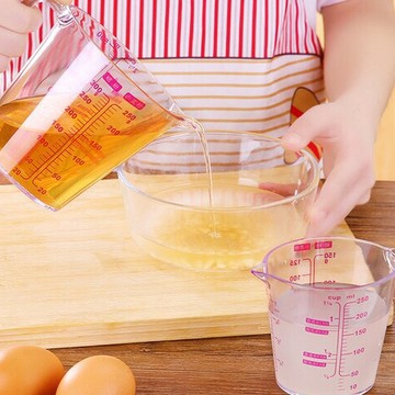 ★快速出貨★附發票~優質樹脂量杯 透明度高防酸腐三種刻度 250ml 500ml透明量杯