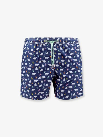 Lighting Micro Fantasy nylon swim trunk - MC2 SAINT BARTH - gender_Man