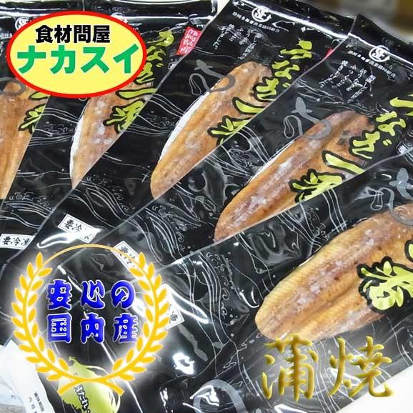 うなぎ蒲焼　1尾入×5PC　冷凍　静岡県産(養殖)　ギフト　お中元　土用　丑の日　送料込