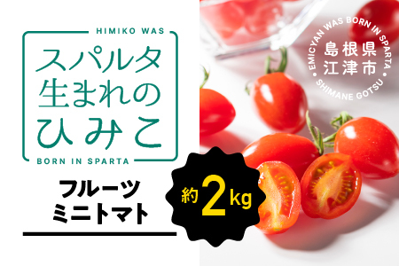 スパルタ生まれのひみこ（フルーツミニトマト）約2kg