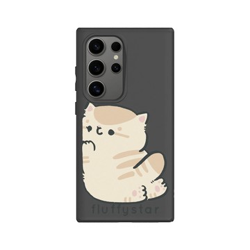 Galaxy S24 Ultra SolidSuit 黑 - fluffystar 毛絨絨星人 - Bobo貼貼