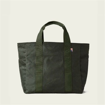 【巴黎精品】現貨+預購 手提包帆布肩背包-休閒防潑水油蠟托特包男女包包2色v1ac22