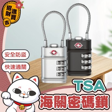[柔韌鋼絲] 防盜鎖 TSA海關密碼鎖 海關密碼鎖 行李鎖 海關鎖 鋼絲密碼鎖 鋼絲行李掛鎖 鋼絲鎖 密碼鎖 掛鎖