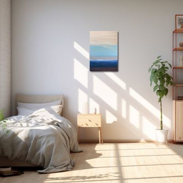 御畫房 當代國家級展覽畫家 抽象系列手繪油畫70×100cm(DB-182)