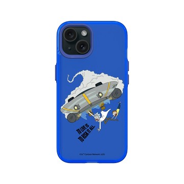 iPhone 15 Clear 激光藍 - 瑞克和莫蒂 Rick and Morty - 瑞克和莫蒂不惜一切代價